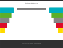 Tablet Screenshot of hotetonight.com